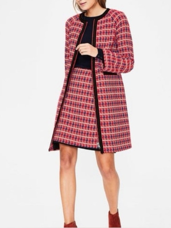 Boden Jackets & Blazers - Boden Eadie Textured Coat Size 6
